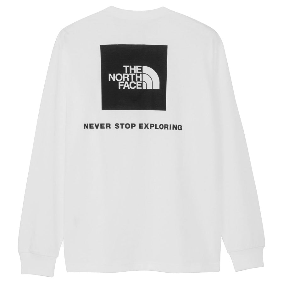 THE NORTH FACE ( ザ・ノース・フェイス ) ロングスリーブバックスクエアロゴティー 長袖 Tシャツ ロンT