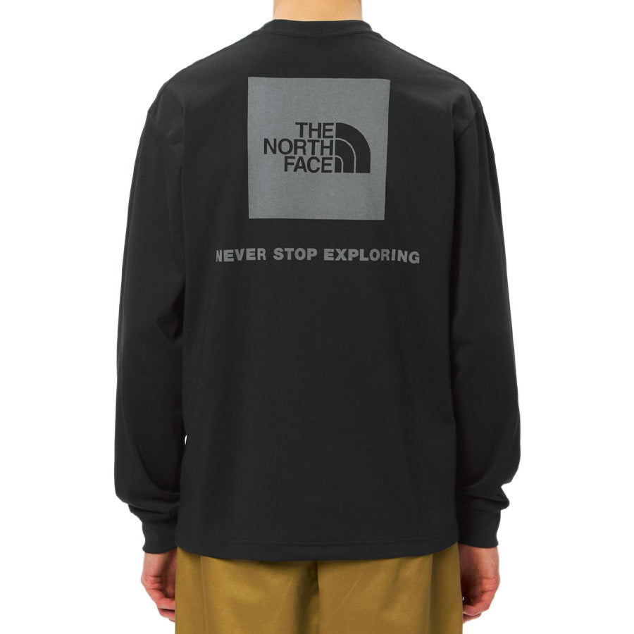 THE NORTH FACE ( ザ・ノース・フェイス ) ロングスリーブバックスクエアロゴティー 長袖 Tシャツ ロンT