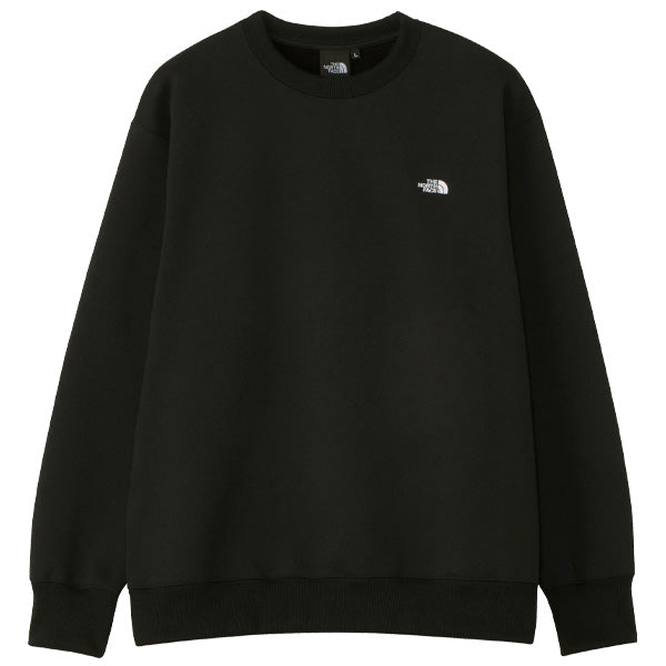 ◆国内正規 THE NORTH FACE ノースフェイス 新品タグ付　Small Logo Heather Sweat Crew クルーネック スウェット NT62337 黒 サイズM THE NORTH FACE ( ザ ノースフェイス ) Small Logo Heather