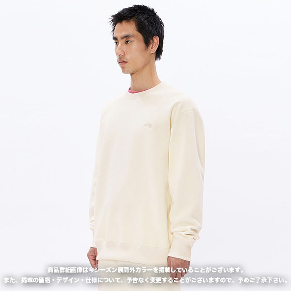 THE NORTH FACE ( ザ ノースフェイス ) Small Logo Heather Sweat Crew