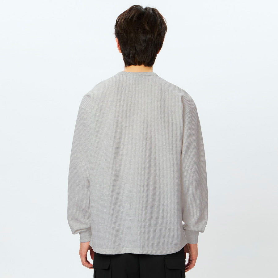 THE NORTH FACE ( ザ・ノース・フェイス ) ロングスリーブウォームワッフルクルー サーマル 長袖 Tシャツ