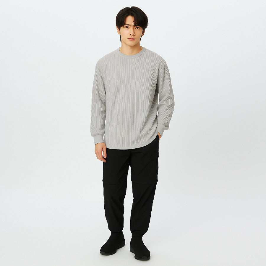 THE NORTH FACE ( ザ・ノース・フェイス ) ロングスリーブウォームワッフルクルー サーマル 長袖 Tシャツ