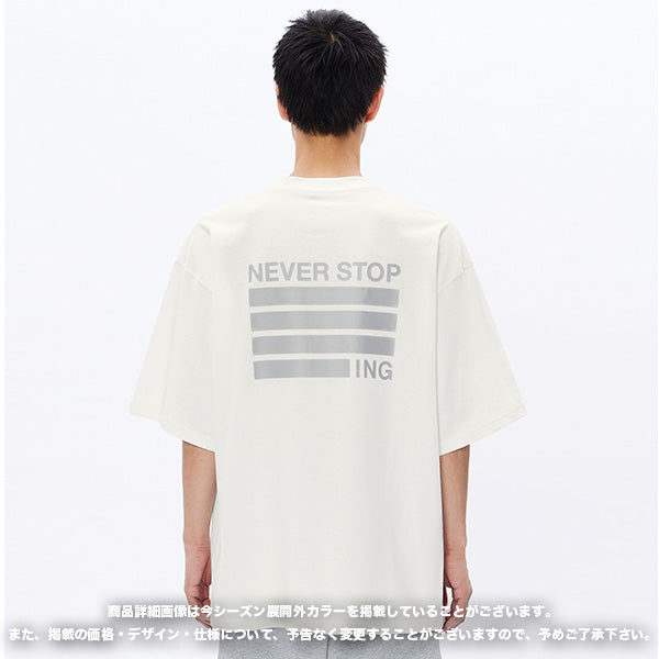 S/S NEVER STOP ING Tee