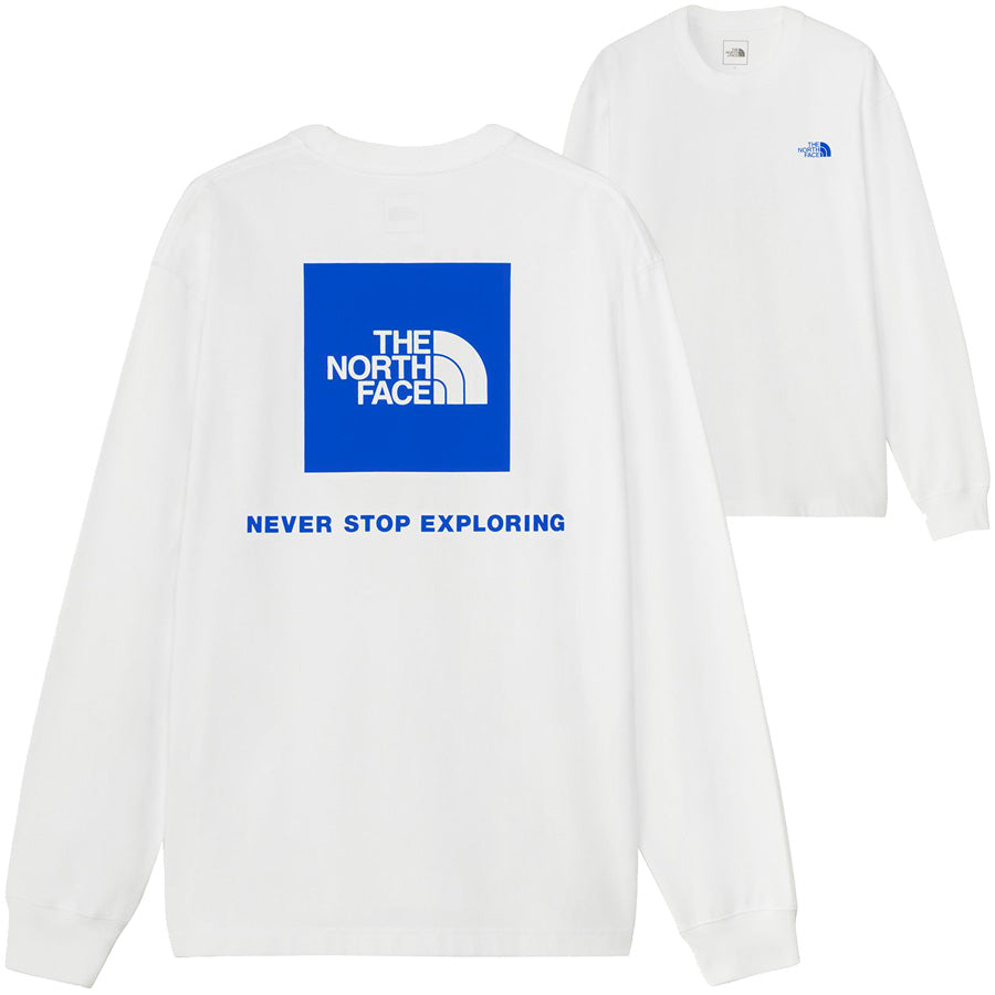 THE NORTH FACE ( ザ ノースフェイス ) ロングスリーブバックスクエアロゴティー Tシャツ