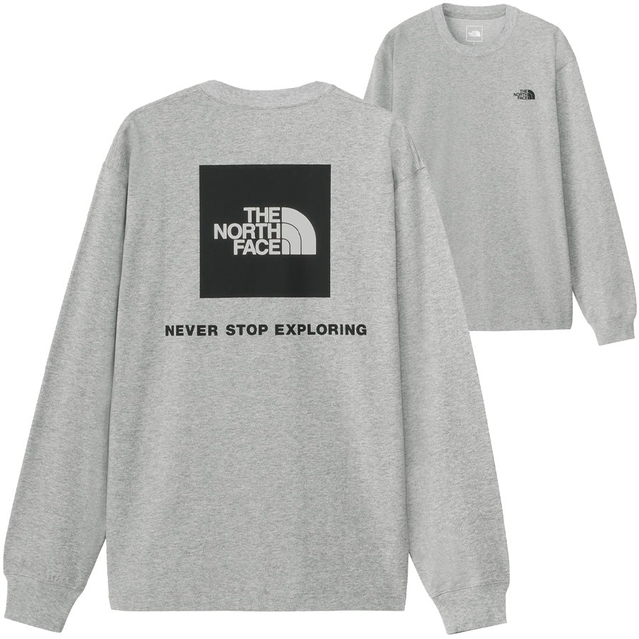 THE NORTH FACE ( ザ ノースフェイス ) ロングスリーブバックスクエアロゴティー Tシャツ