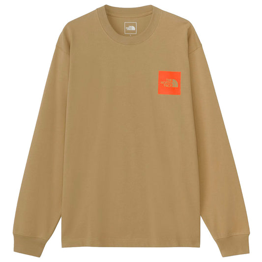 THE NORTH FACE ( ザ ノースフェイス ) L/S Square Logo Tee ロングスリーブスクエアロゴティー Tシャツ