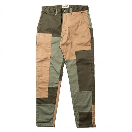 Ankle Length Patch Work Chino