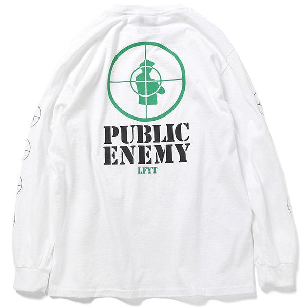 LFYT X PUBLIC ENEMY Target L/S Tee – BLACK STORE