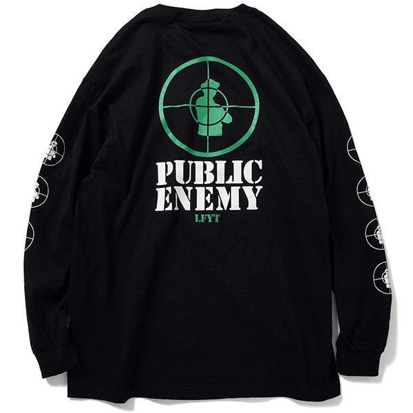 LFYT X PUBLIC ENEMY Target L/S Tee – BLACK STORE