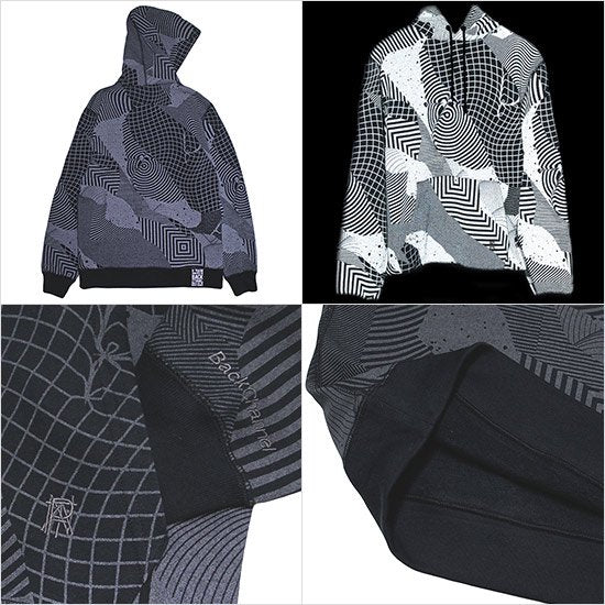 FELIPE PANTONE Full Print Pullover Parka – BLACK STORE