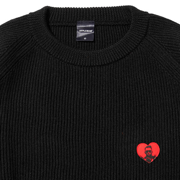 Mr.Loverman Crew Sweater – BLACK STORE