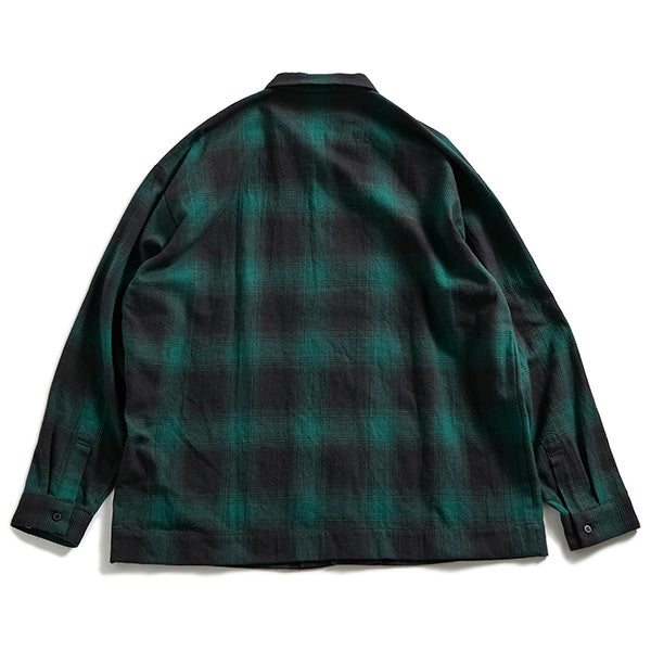 Ombre Check Shirt (Square) – BLACK STORE