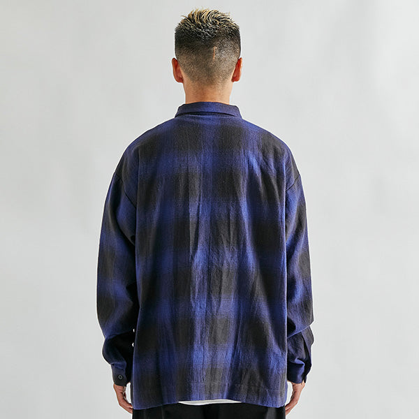 Ombre Check Shirt (Square)