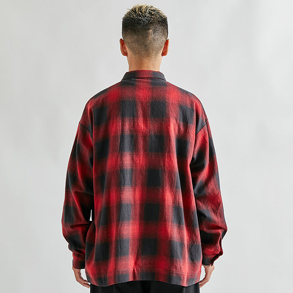 Ombre Check Shirt (Square)