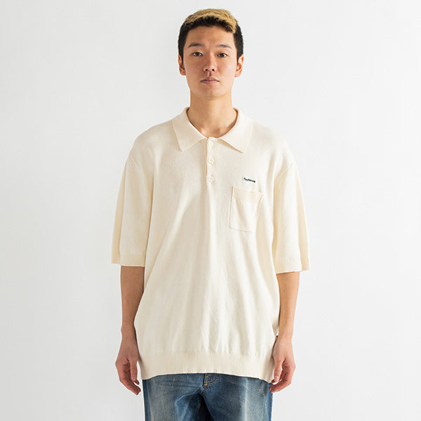 APPLEBUM ( アップルバム ) Knit Polo Shirt 半袖 ポロシャツ