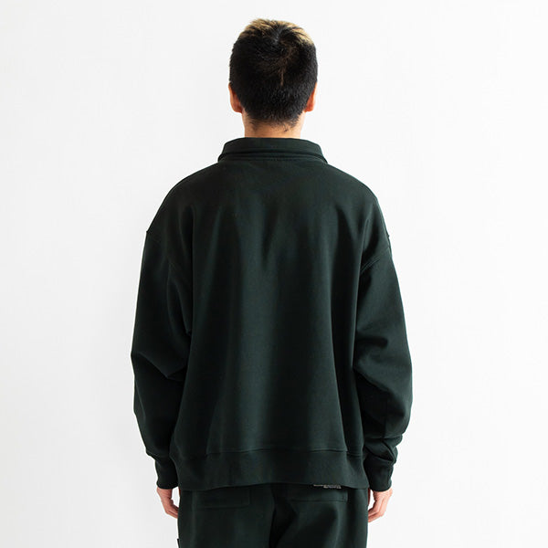 アップルバム ハーフジップ スウェット APPLEBUM Solid Color Half Zip 