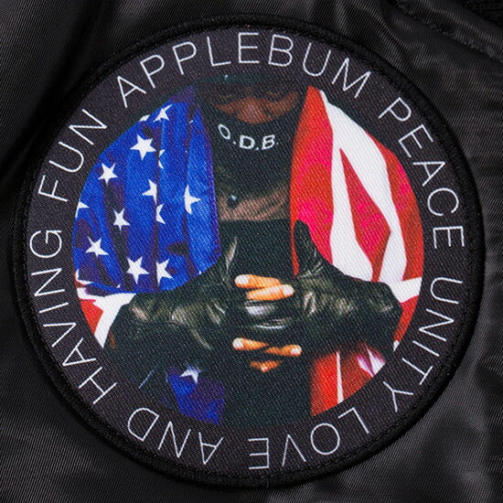 APPLEBUM ”PUBLIC ENEMY” MA-1 Jacket[Black/Red] / PE2320601