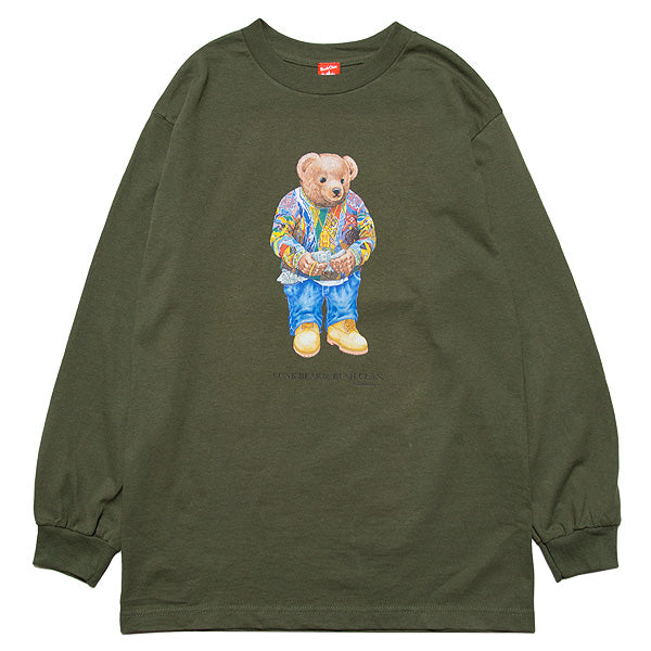 BIGGIE BEAR LS TEE – BLACK STORE