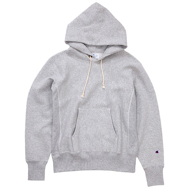 Champion grey hoodie hot sale reverse weave