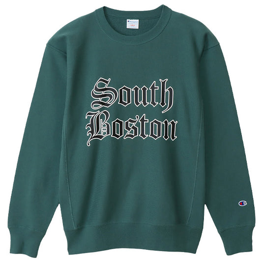 Reverse Weave(R) Crewneck Sweat Shirt SOUTH BOSTON Logo