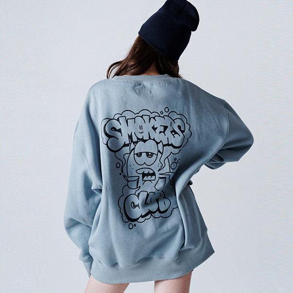 HAIGHT×CASPER Smokers Club Crewneck Sweat – BLACK STORE