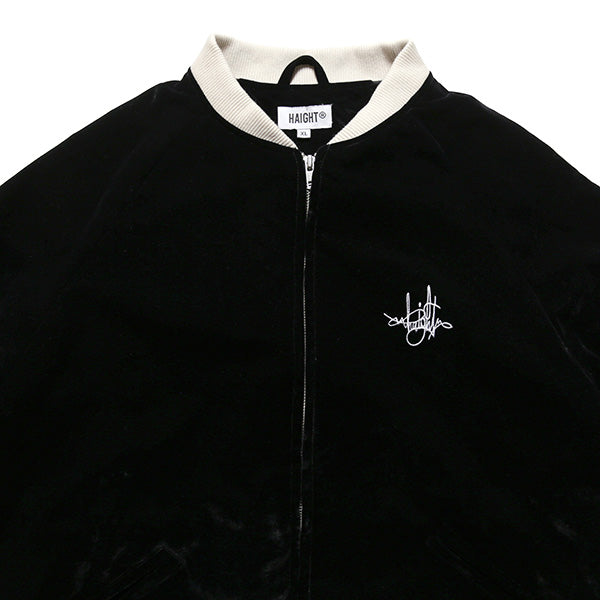 New School Skull Velour Jacket