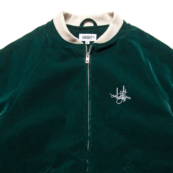 【HAIGHT】New School Skull Velour Jacket