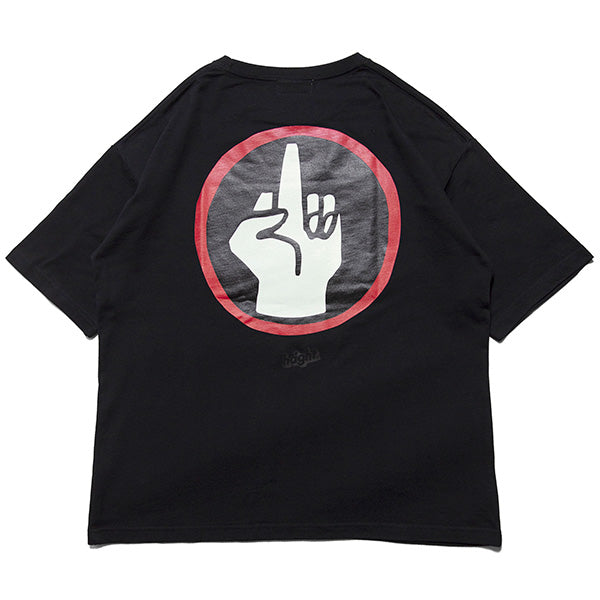 punkandyo disturb black shirt 黒 Tシャツ Mastermind Japan Combined Check T-shirt MJ24E12TS116.907