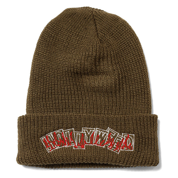 HOLLYWEED Knit Beanie ft RAT HOLE STUDIO