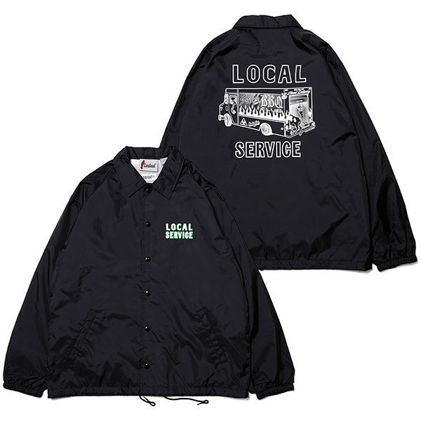 Local Service Coach Jacket – BLACK STORE