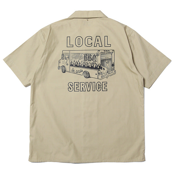 Local Service Open Collar Shirt
