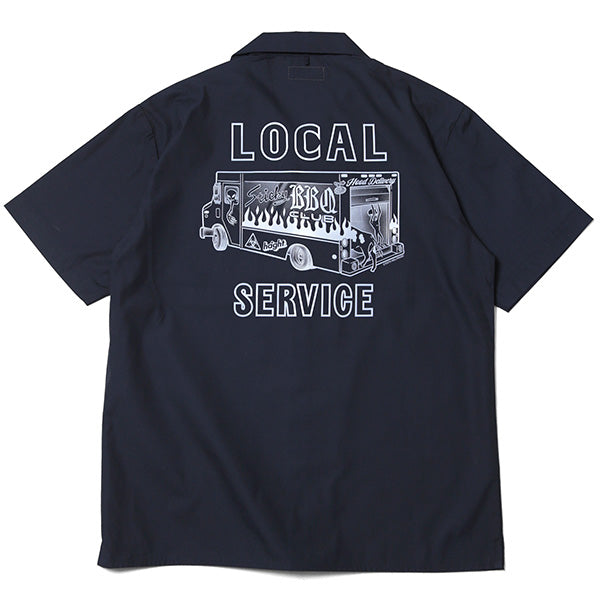 Local Service Open Collar Shirt