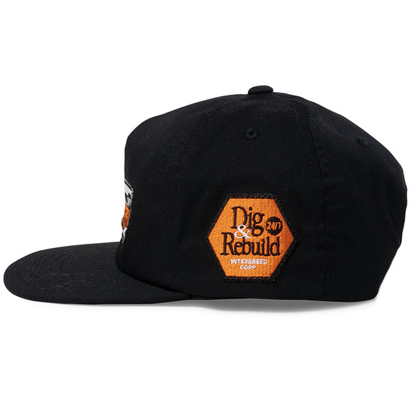RAW x INTERBREED IB Hardware Staff Cap – BLACK STORE