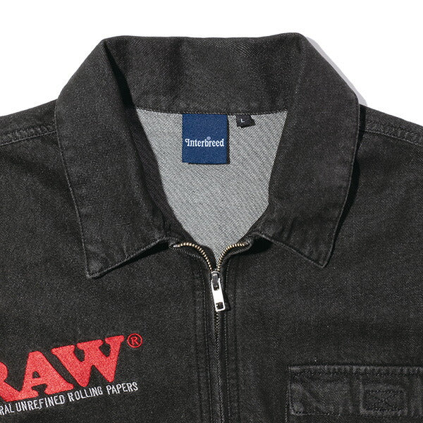 RAW × INTERBREED Manager's Jacket – BLACK STORE