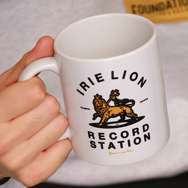 Irie Lion Record Mug Cup