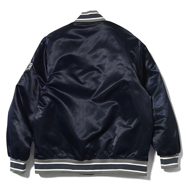 Champion satin hot sale baseball jacket