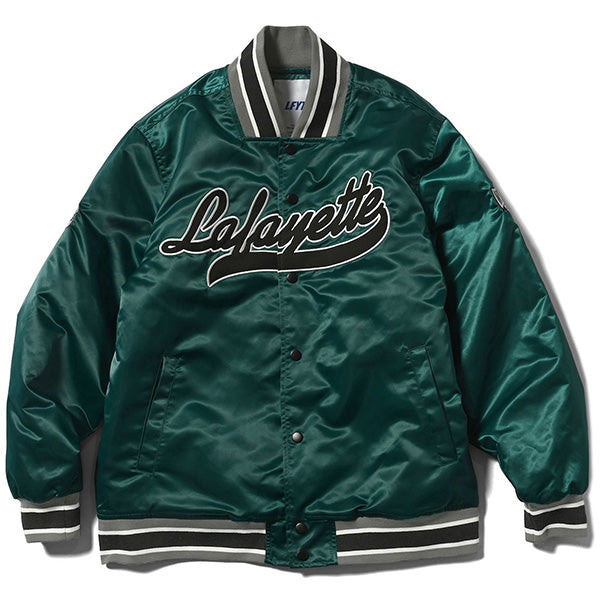 World Champs Satin Varsity Jacket – BLACK STORE