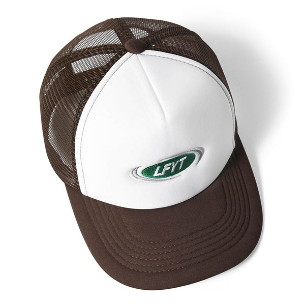 Oval Logo Trucker Mesh Cap – BLACK STORE