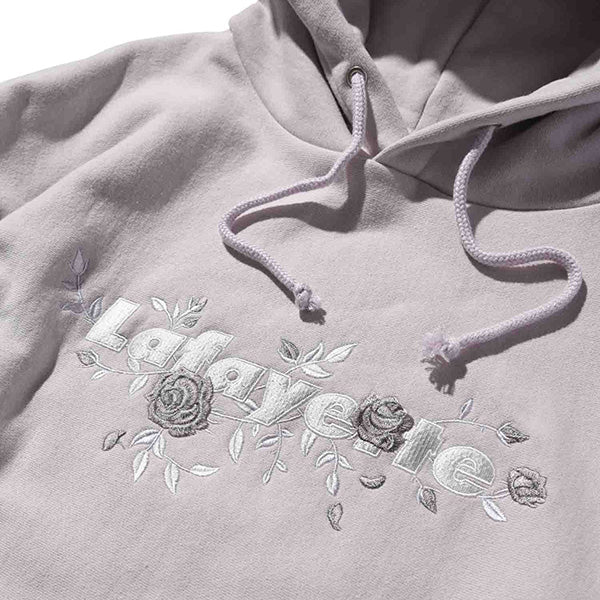 Rose Logo US Cotton Hooded Sweatshirt