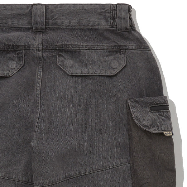 LFYT × LAKH - RECYCLED DENIM FUNCTIONAL TEN POCKETS CARGO