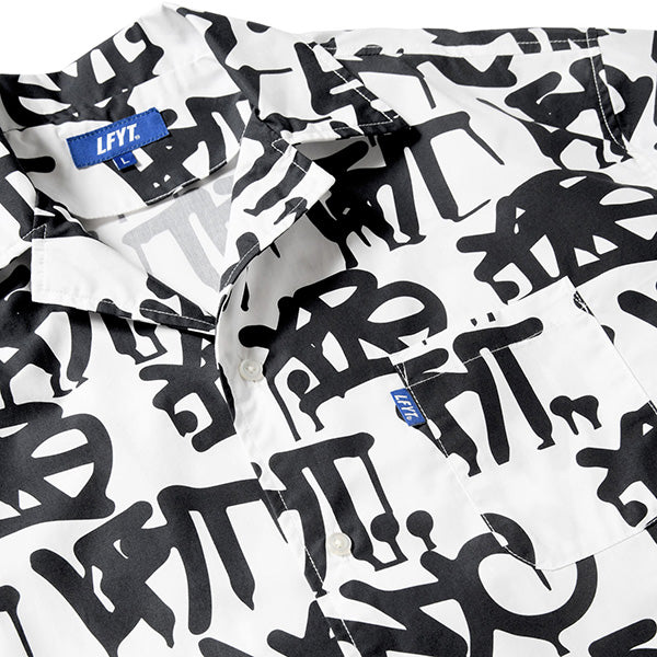 LFYT × KRINK Tagging Allover S/S Shirt