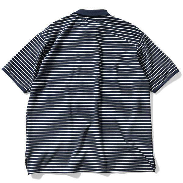LFYT Old Glory Arch Logo Striped Polo Shirt – BLACK STORE