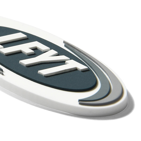 Oval Logo Rubber Key Chain