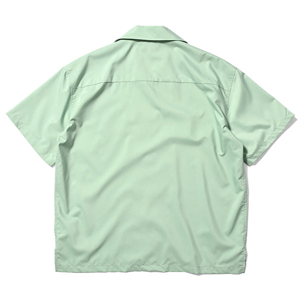 Open Collar S/S Big Shirt