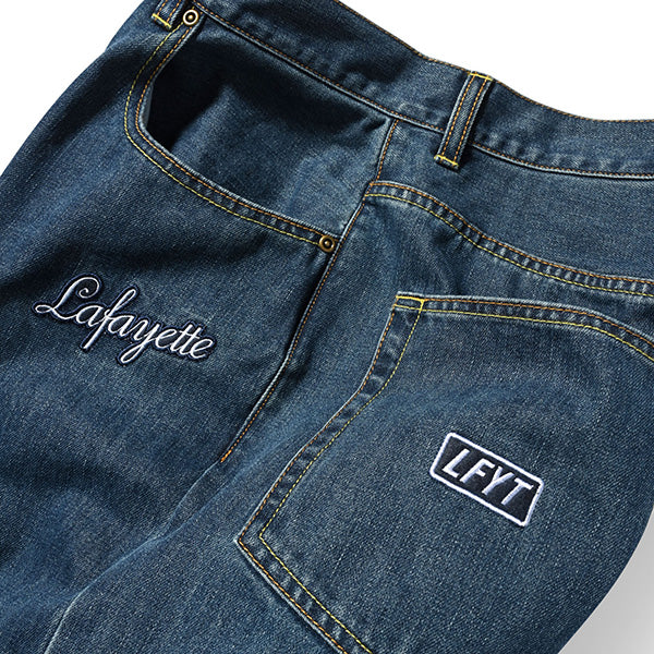 LFYT (エルエフワイティー) All Over Emblem Denim Pants BAGGIE FIT