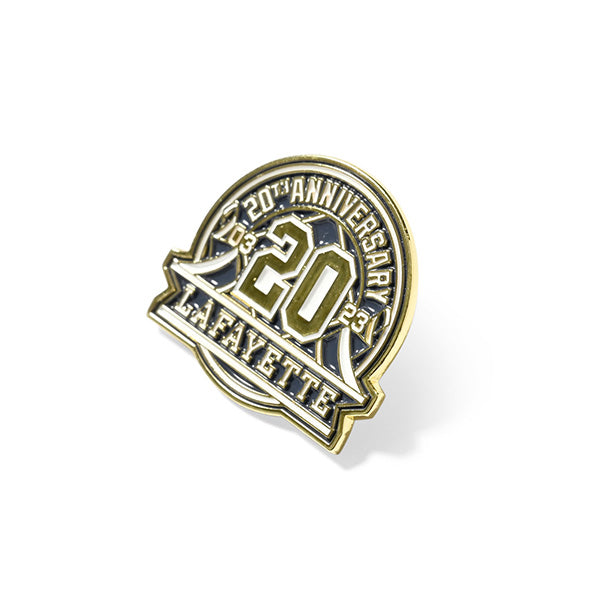 20th Anniversary Emblem Pins