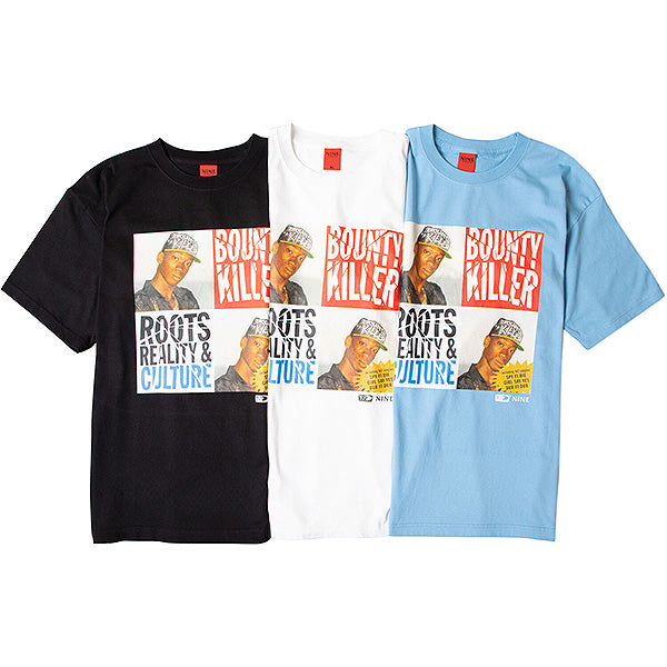 NINE RULAZ LINE × VP Records Collabo Bounty Killer Tee