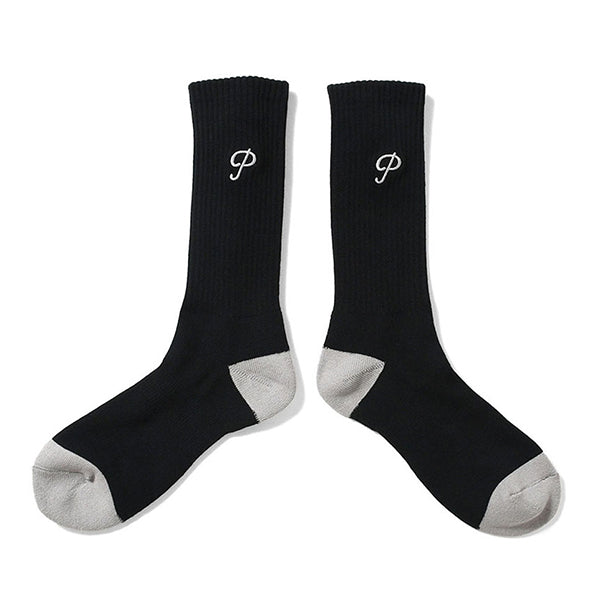 P Logo Socks – BLACK STORE