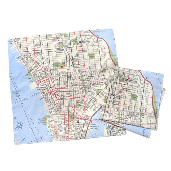 New York Map Bandana