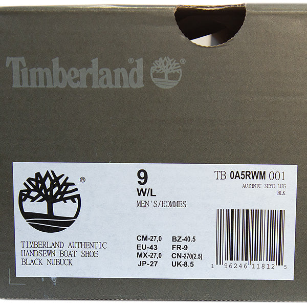 25cm Timberland 3EYE TB 0A5RWM 001 ブラック 25cm Timberland 3EYE TB 0A5RWM 001 ブラック - 靴